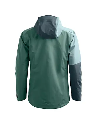 ORTOVOX | Giacca da donna Seceda 3L con cappuccio | dunkelgrün